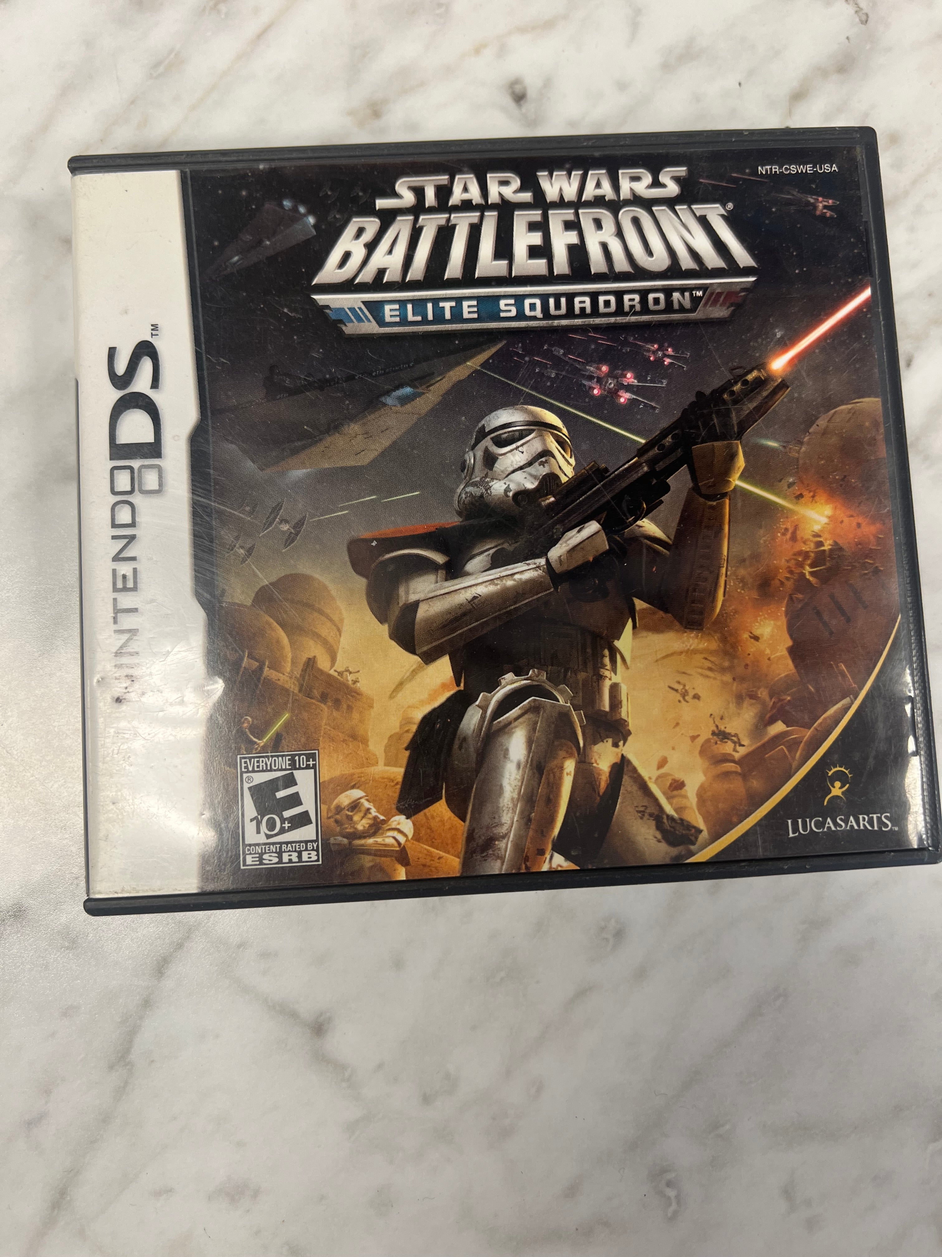 Star Wars Battlefront Elite Squadron for Nintendo DS Case and