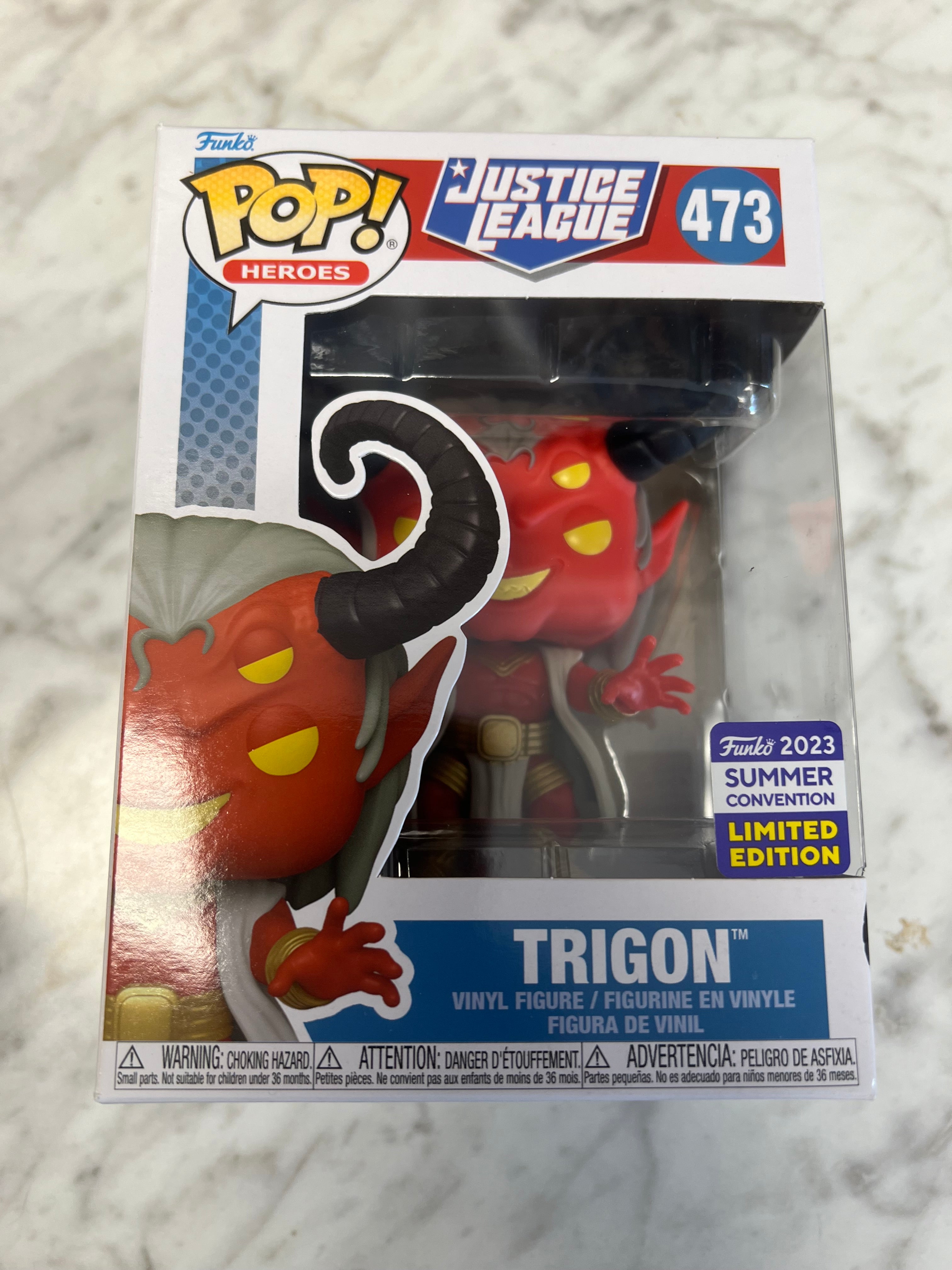 Funko Pop! Trigon 473 Justice League Summer Convention FP1231 Core
