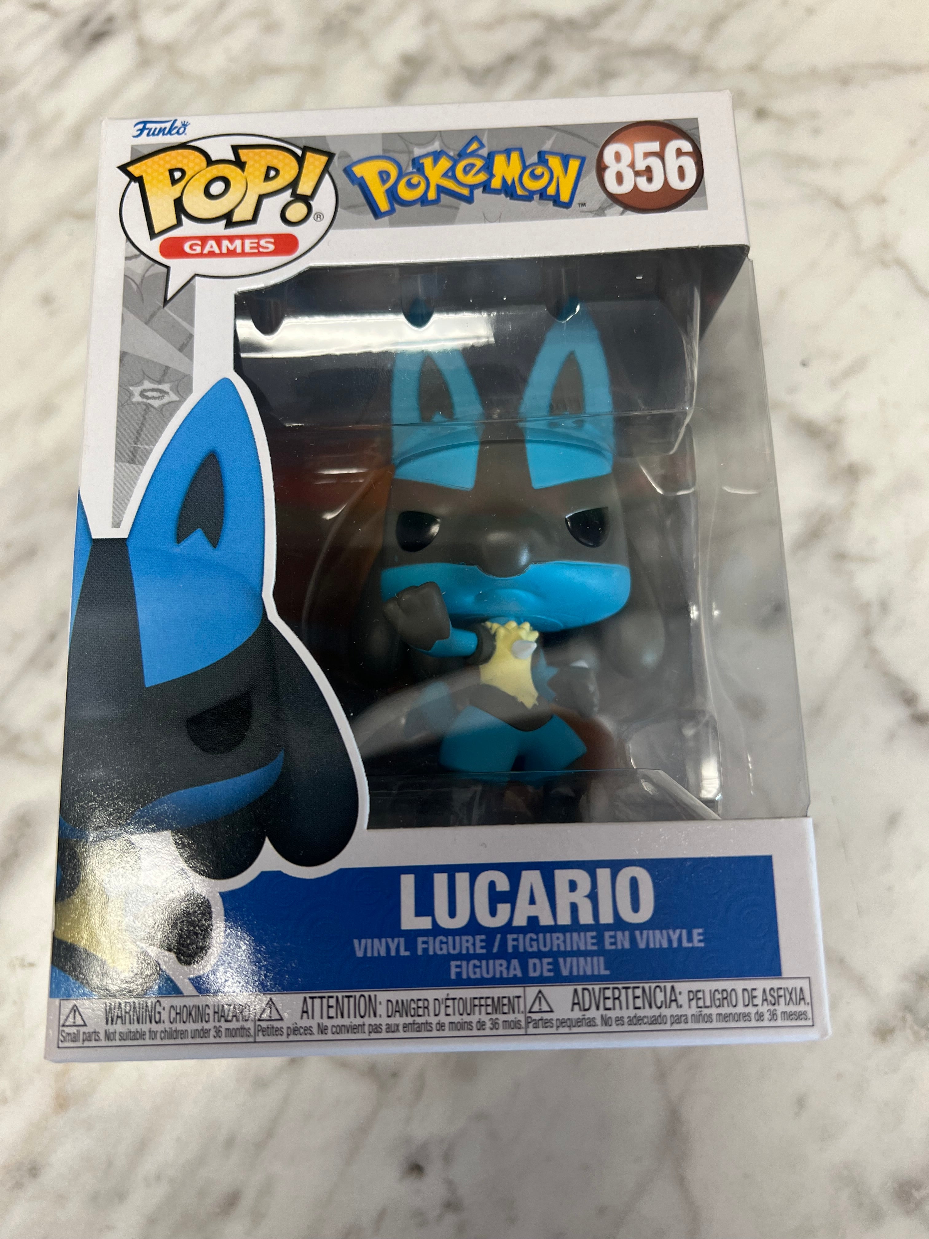 Funko Pop! Vinyl: Pokémon Lucario #856 POP71524 – Core Gaming