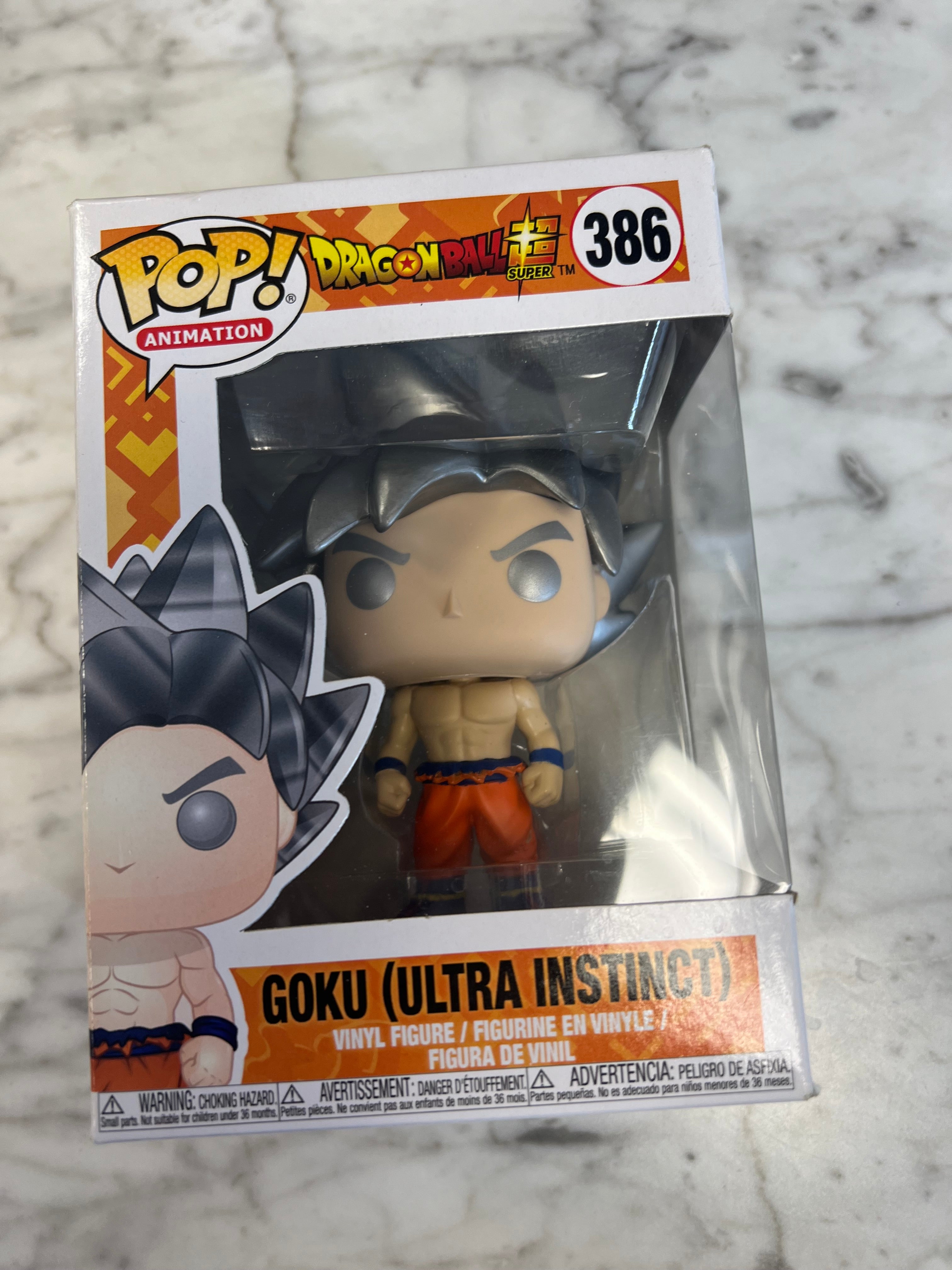 Funko Pop good Goku (Ultra Instinct -Sign-)