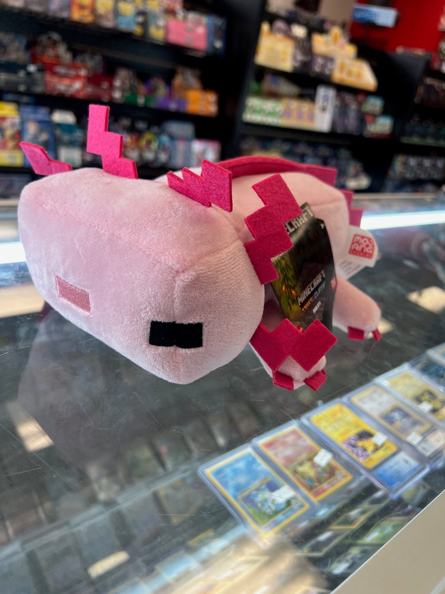 Mattel Minecraft Axolotl Plush P5225 – Core Gaming