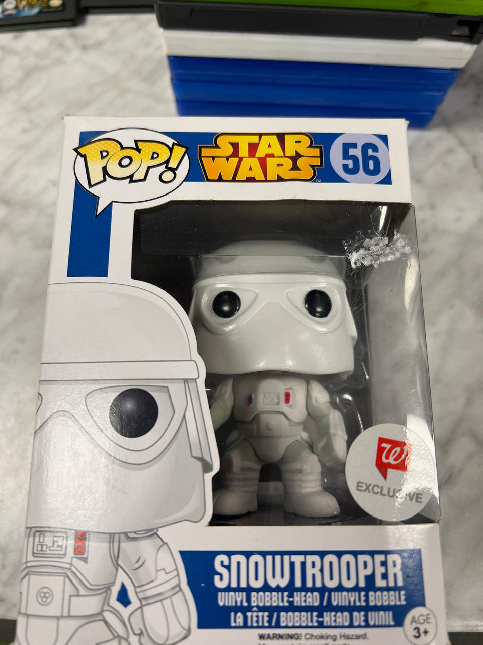 Snowtrooper Star Wars Funko Pop figure 56 Walgreens Exclusive – Core Gaming