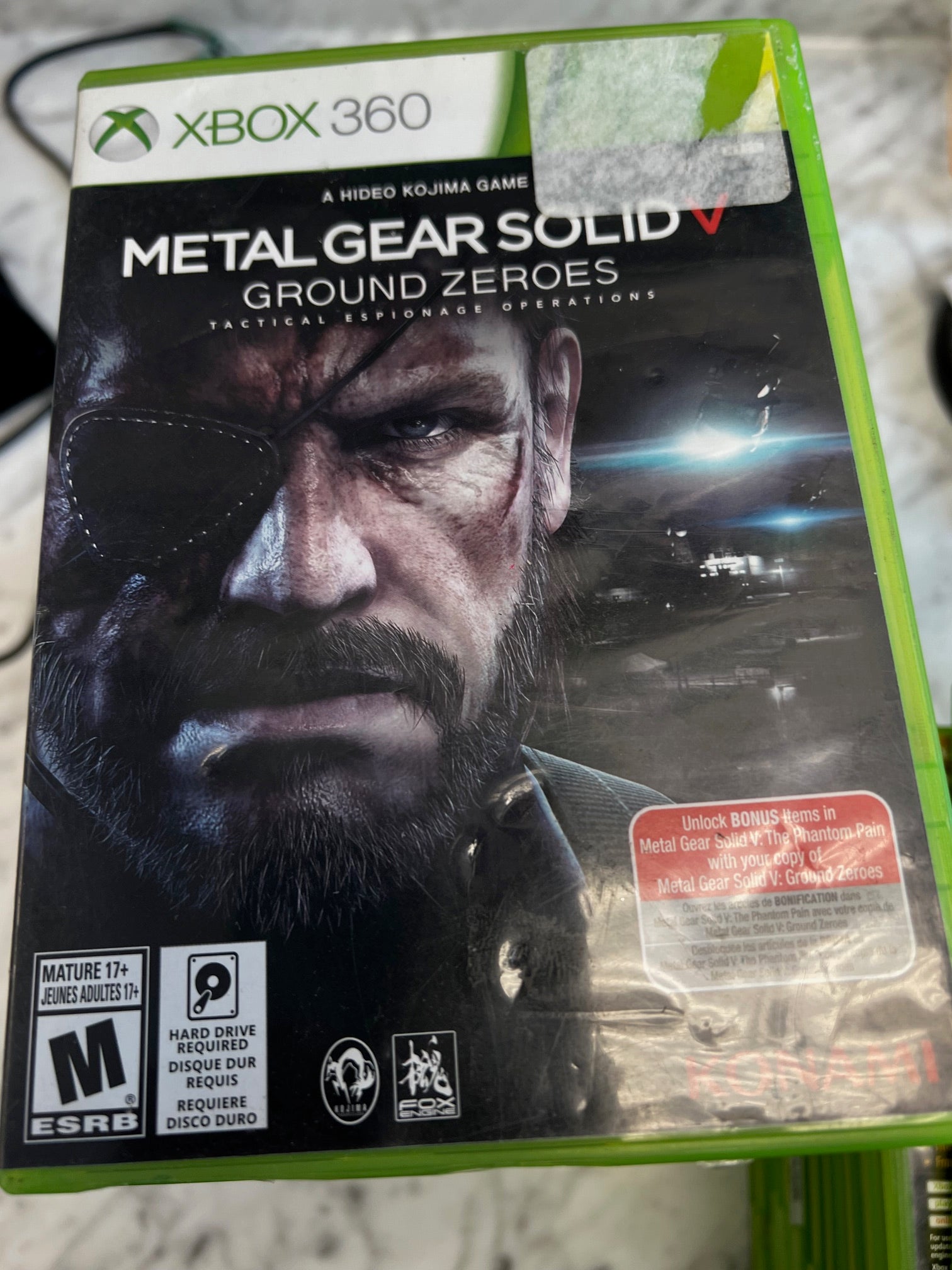 metal gear solid ground zeroes xbox Metal Gear Solid V
