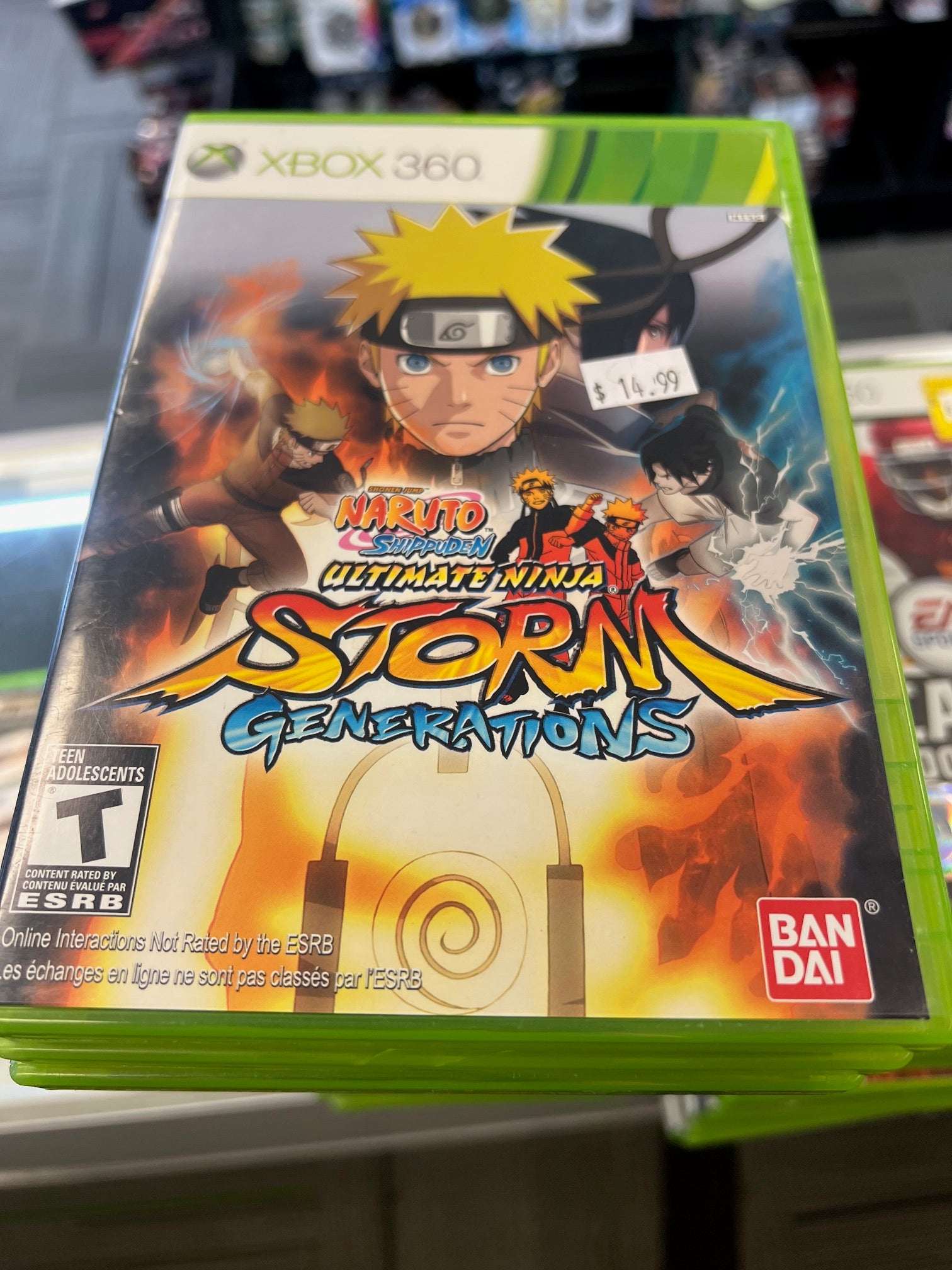 Naruto Shippuden Ultimate Ninja Storm Generations Card Edition Xbox 360 - Jeux vidéo Naruto Shippuden Ultimate Ninja Storm Generations Card Edition Xbox 360 - Jeux vidéo