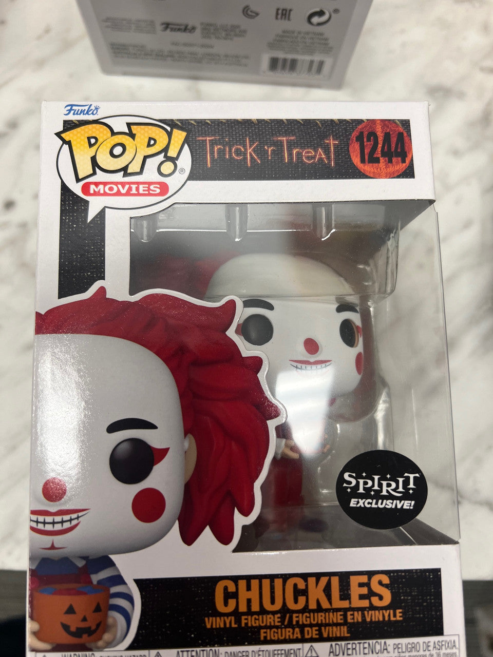 Chuckles Trick r Treat Funko Pop figure Spirit Exclusive 1244
