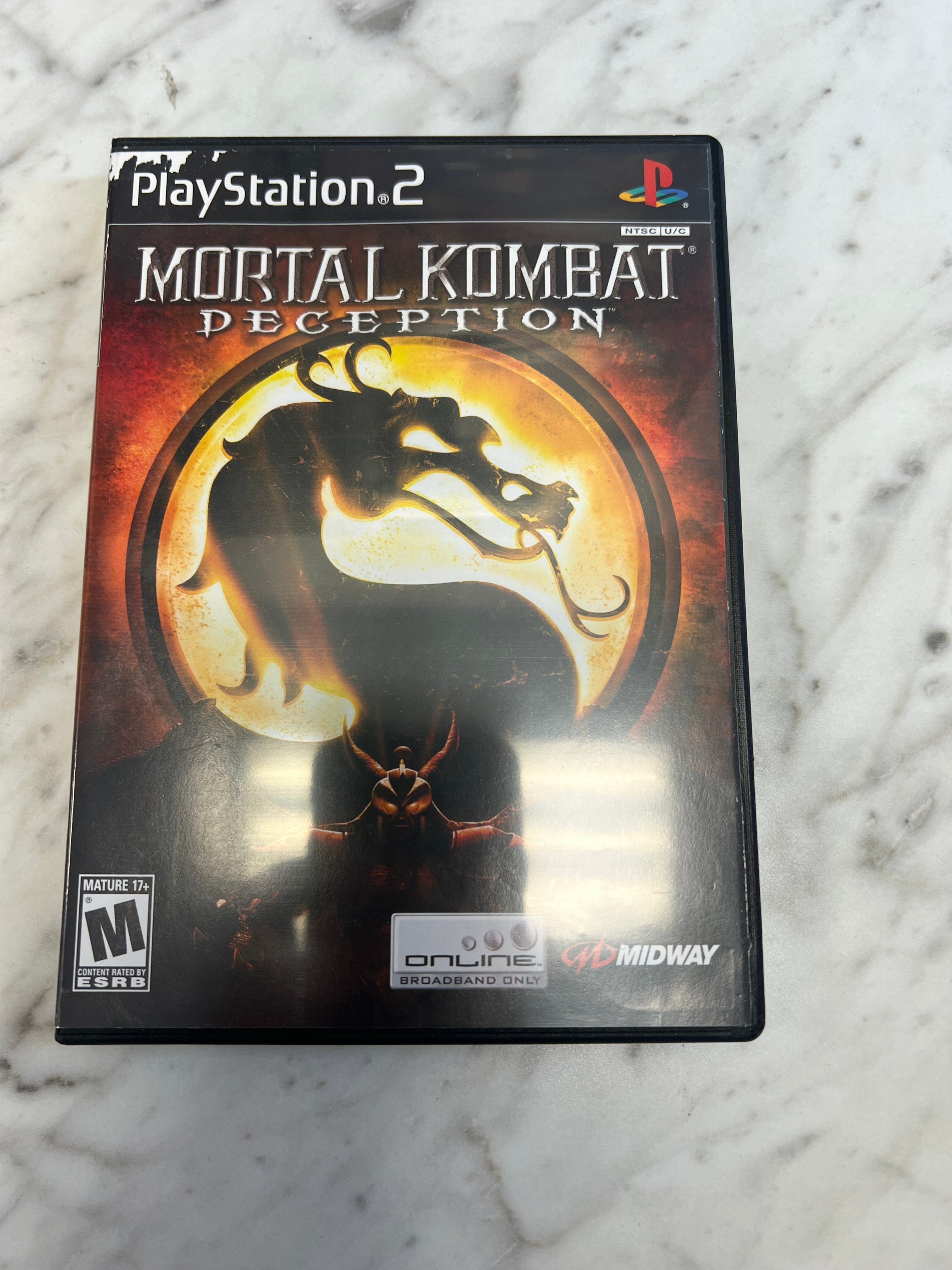 Mortal Kombat Deception Nintendo GameCube COMPLETE/TESTED cheapest