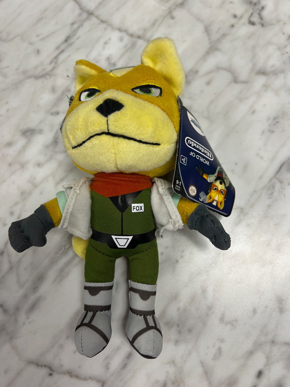 World of Nintendo Fox McCloud Star Fox Plush 8