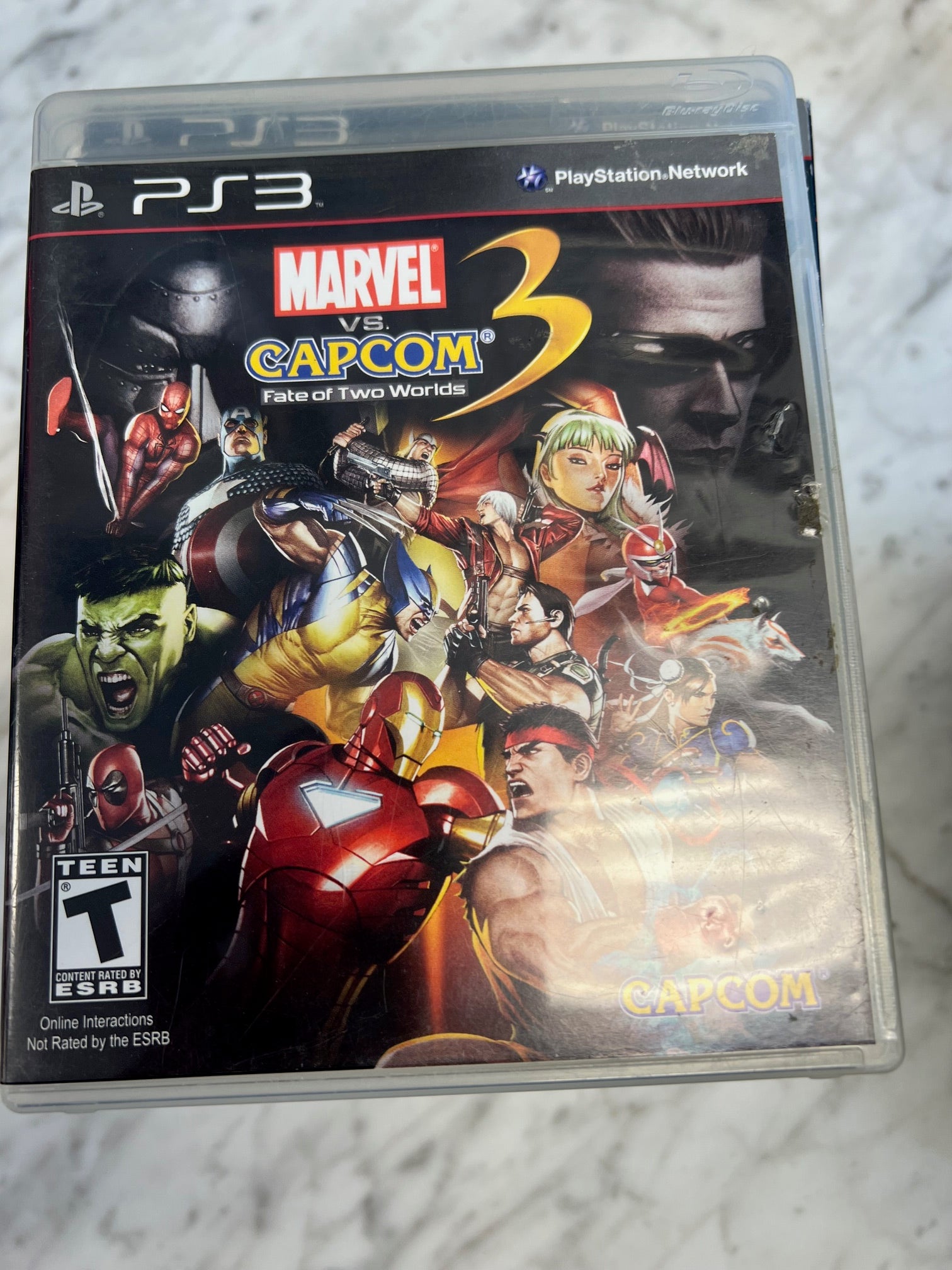 Marvel vs Capcom 3 Fate of Two Worlds - PS3 P51325 – Core Gaming