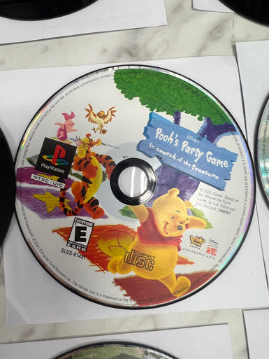 Pooh's Party Game PS1 Playstation 1 Disc only