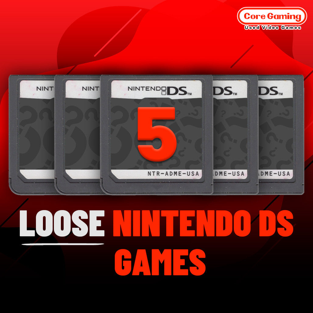 Nintendo DS Loose Games Mystery/Surprise Box (5 Different games) – Core  Gaming