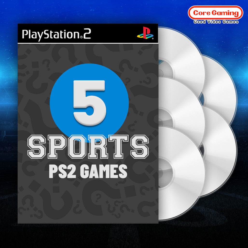 Sony Playstation 2/PS2 Sports Games Mystery/Surprise Box (5 Different – Core  Gaming