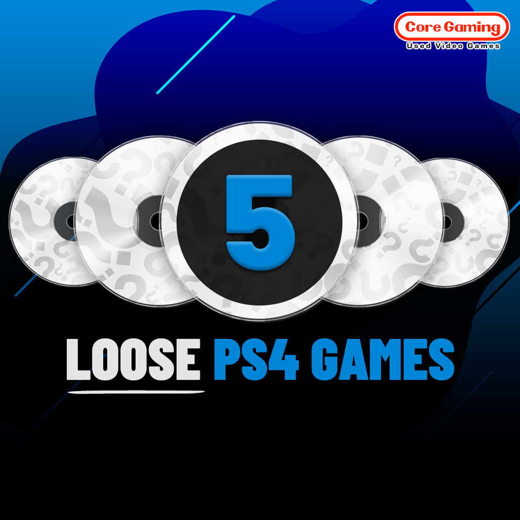 Loose Sony Playstation 4/PS4 Games Mystery/Surprise Box (5 Different g –  Core Gaming