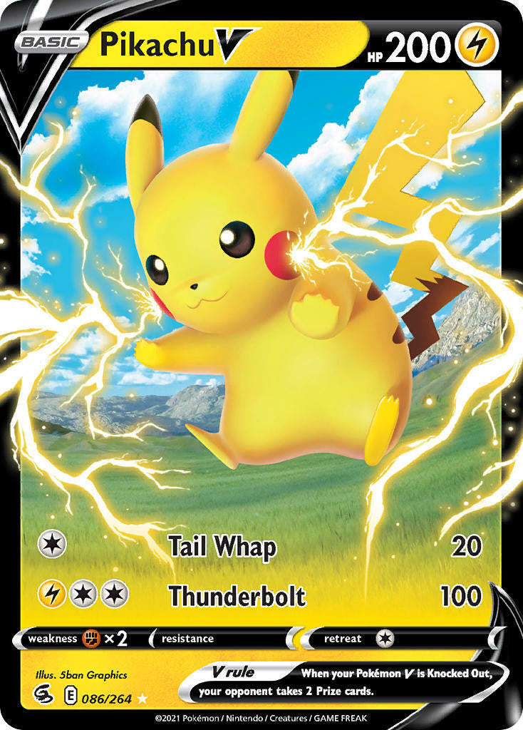 Pokemon Pikachu V store Full Art