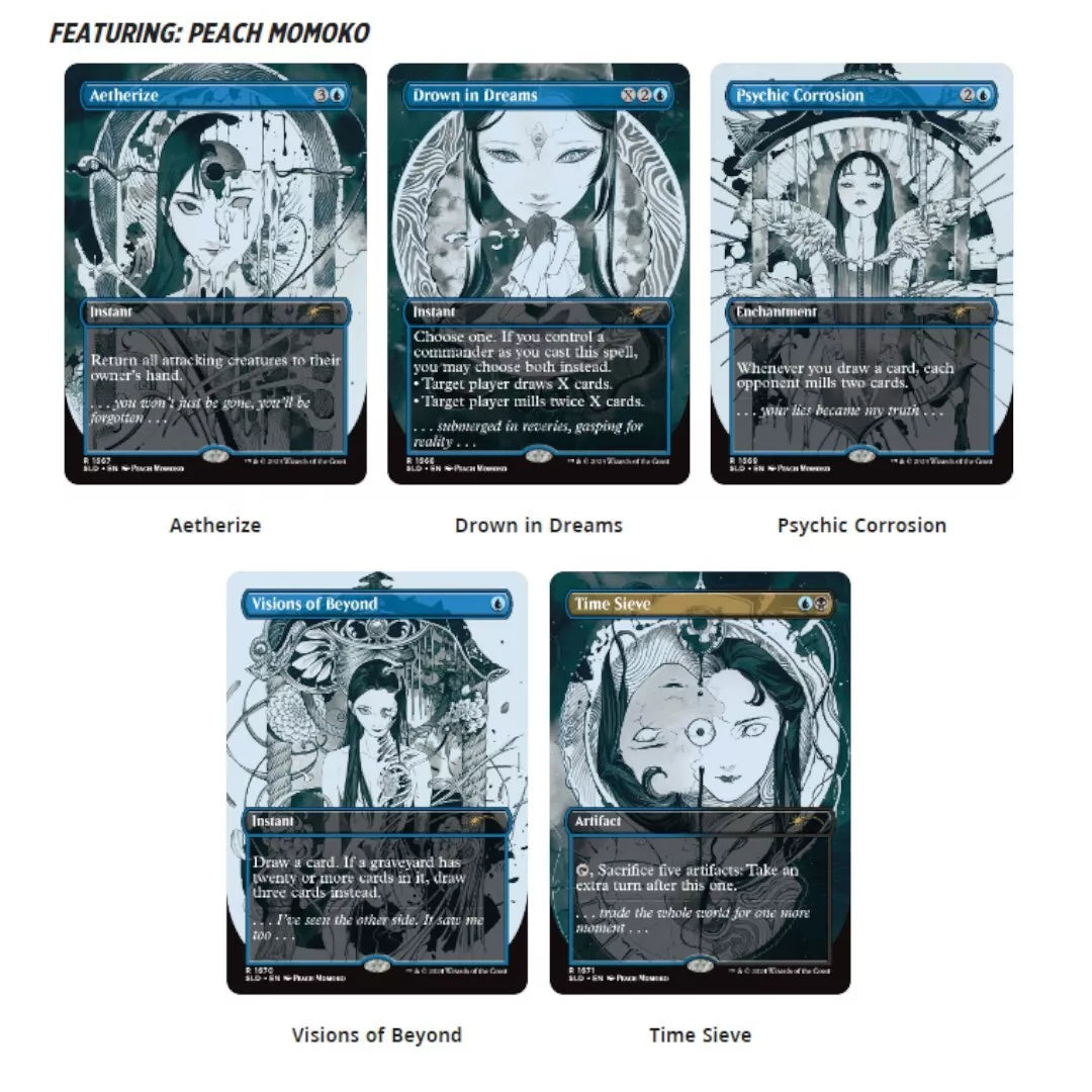 Magic the Gathering: Secret Lair Drop Series Featuring: Peach Magic the Gathering: Secret Lair Drop Series Featuring: Peach