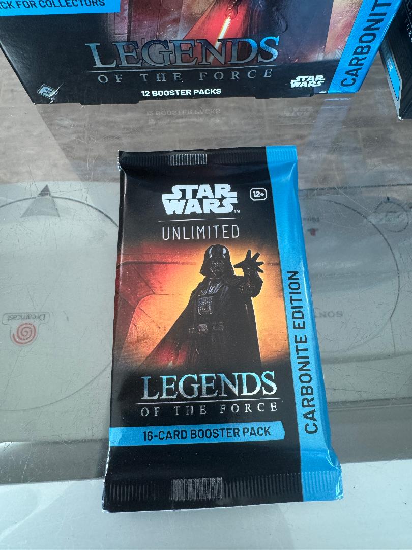 legends of the force carbonite booster box Asmodee Star Wars: Unlimited TCG Display - 24 Booster Packs Featuring Jedi, Sith & Iconic Characters, Ages 12+, 2+ Players, 20 Minute Playtime This stellar display box is bursting with 24 individually wrapped booster packs STAR WARS UNLIMITED "LEGENDS OF