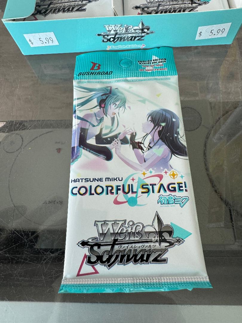 hatsune miku colorful stage booster box Weiss Schwarz Booster Pack Project Sekai Colorful Stage! feat. Hatsune –  PoP Topic main image 0