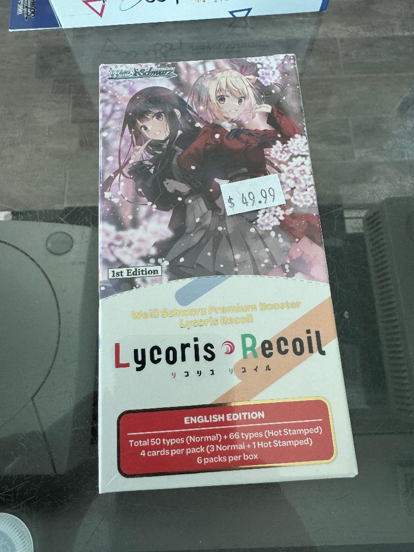 Weiss Schwarz - Lycoris Recoil Premium Booster Box
