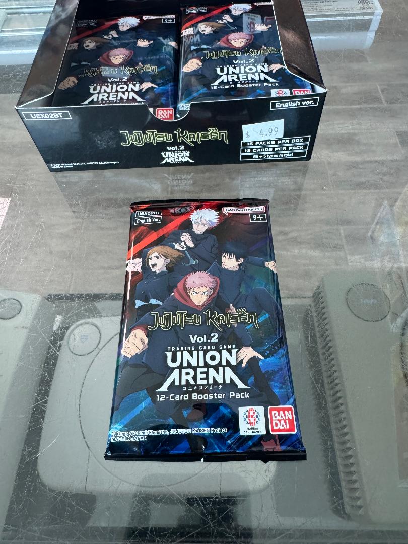 Union Arena: Jujutsu Kaisen VOL2 Booster Pack or Box MD7725 – Core Gaming