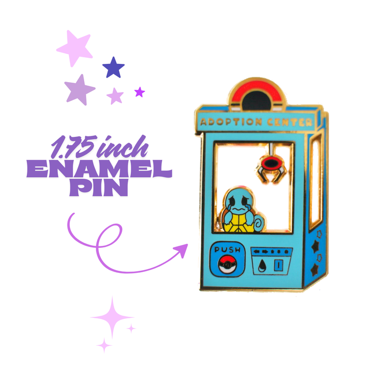 Adopt Squirtle Pokemon Enamel Pin NE33126