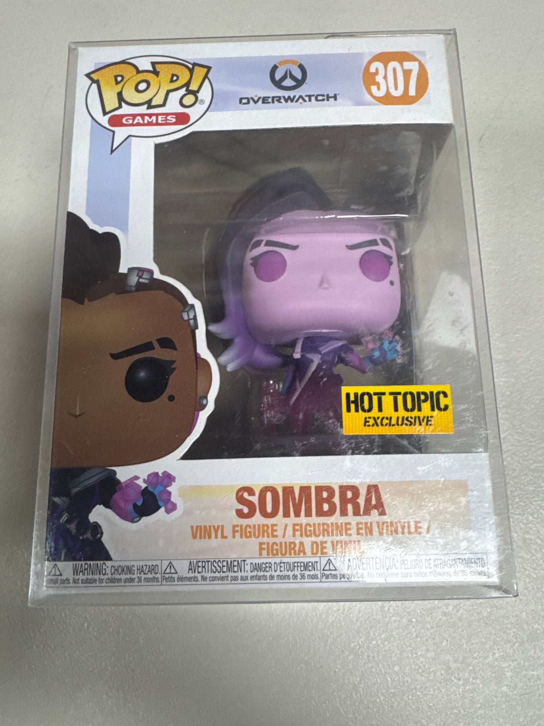 Funko Pop! Sombra #307 Hot Topic Overwatch FP82126