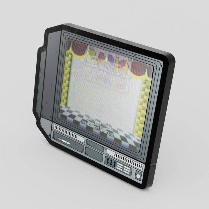 2.5" Lenticular Paper Mario CRTV Enamel Pin - NE32726