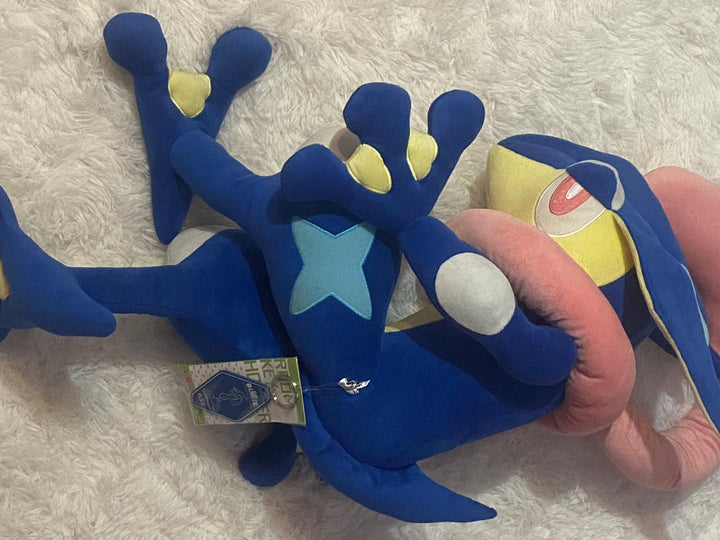 Little Buddy Pokémon Greninja Big More Plush with Keychain