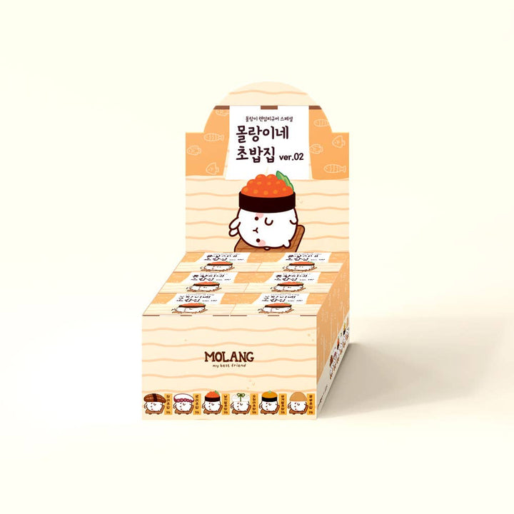Molang's Sushi Shop Random Figure Blind Box NE33126