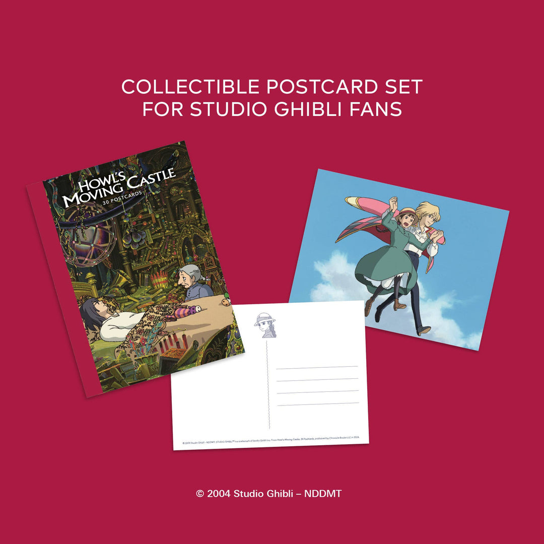 Studio Ghibli Howl's Moving Castle: 30 Postcards NE32726
