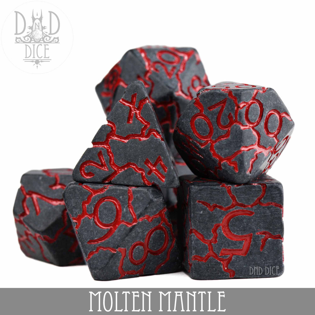 King of Crits Molten Mantle Dice Set NE4226