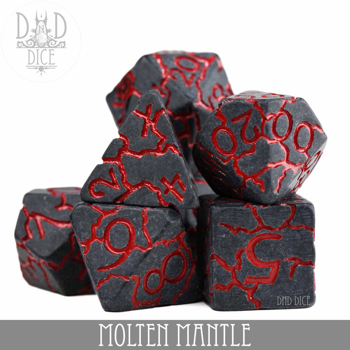 King of Crits Molten Mantle Dice Set NE4226