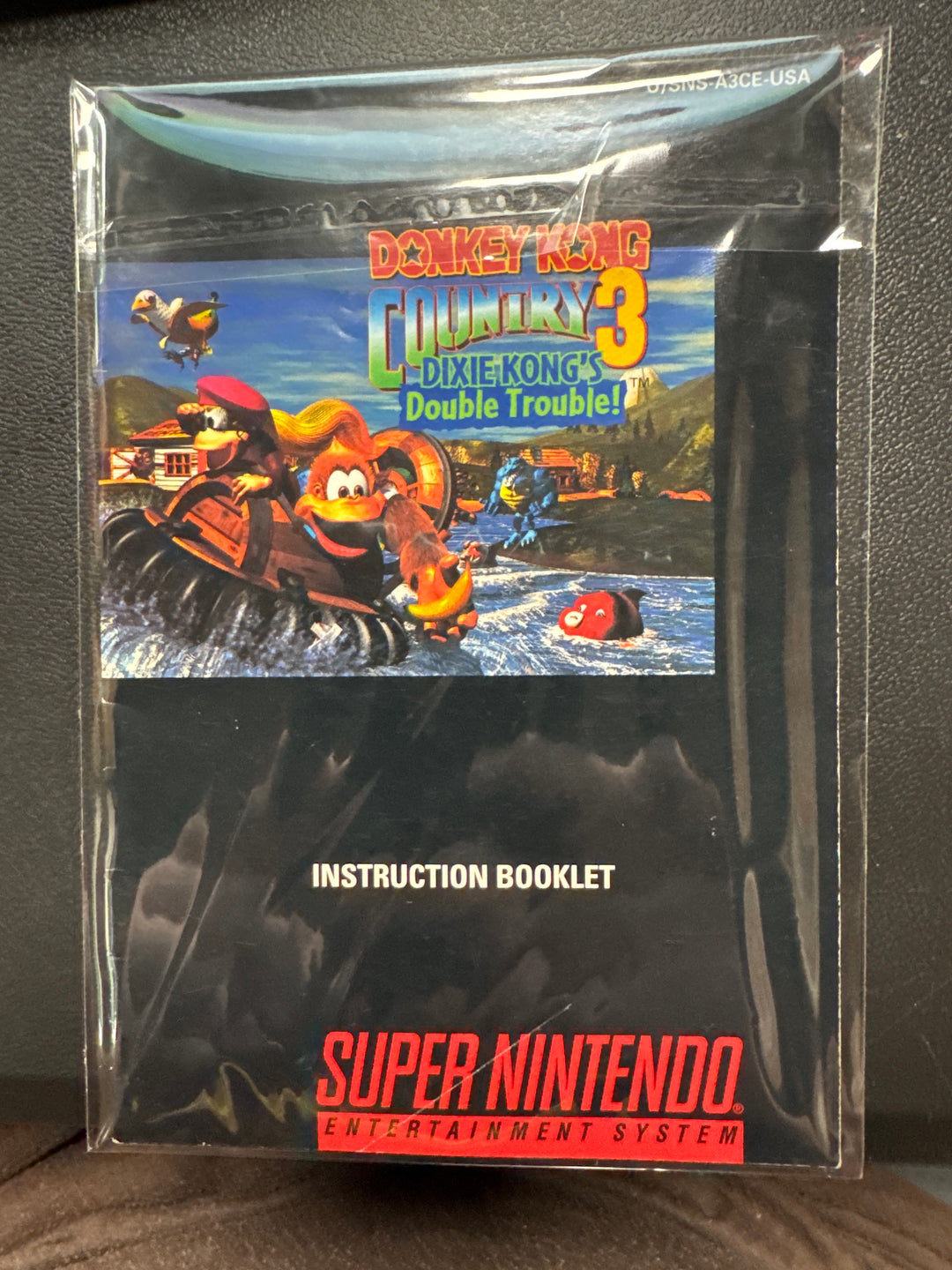 Donkey Kong Country 3 SNES Manual Only MO52626