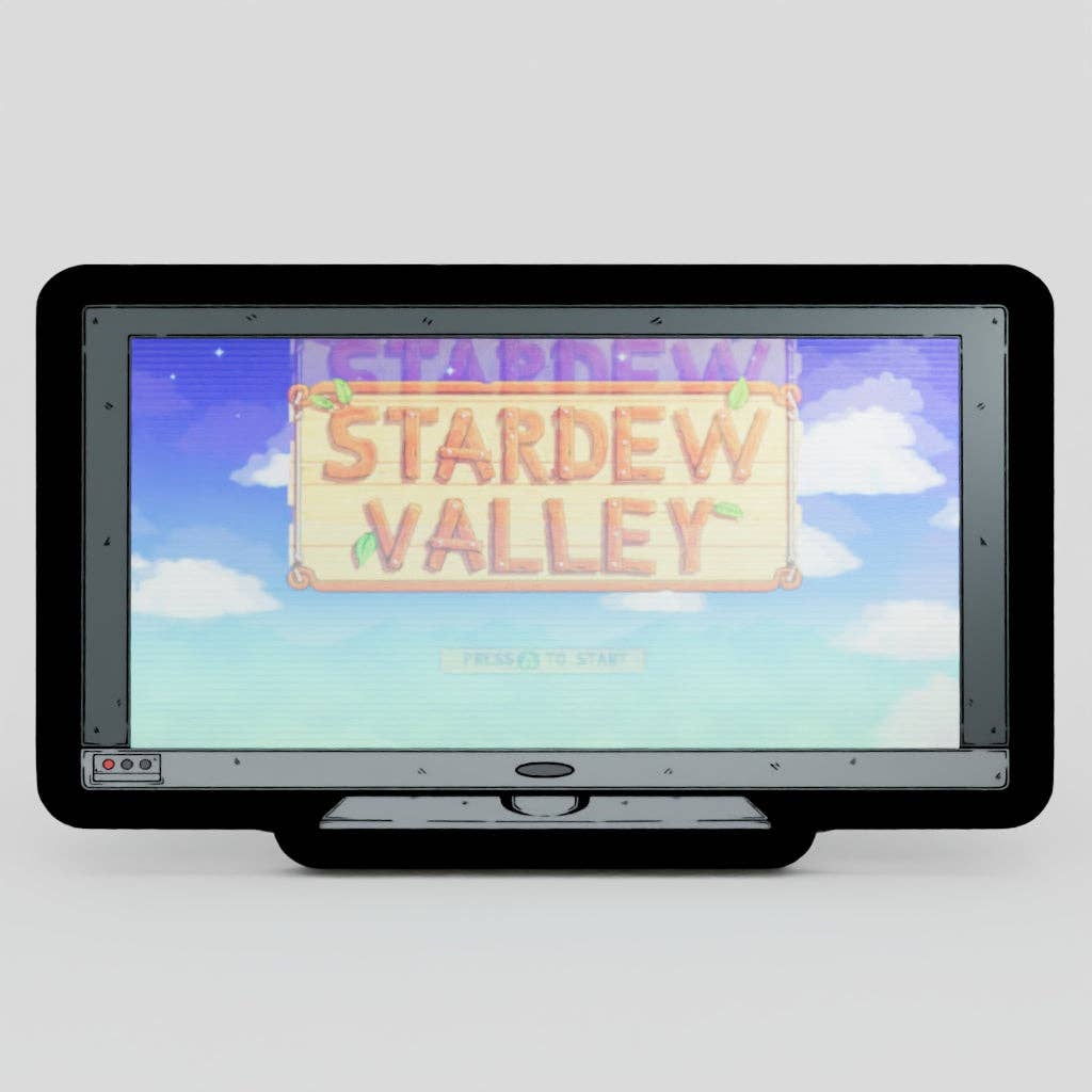 Monitor Lenticular Stardew Valley Enamel Pin NE81926