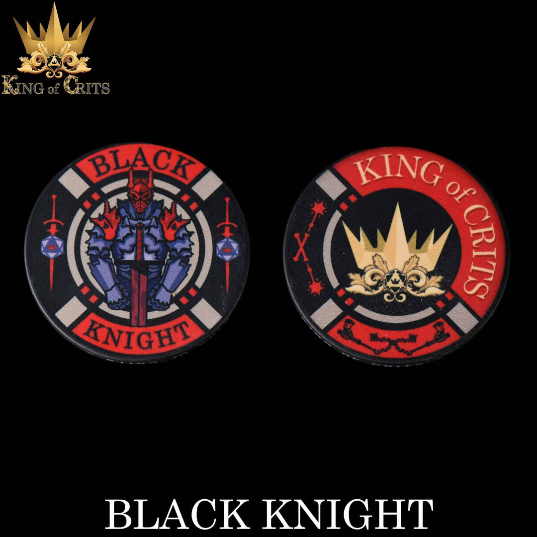 King of Crits Black Knight - 11 Dice Set NE4226