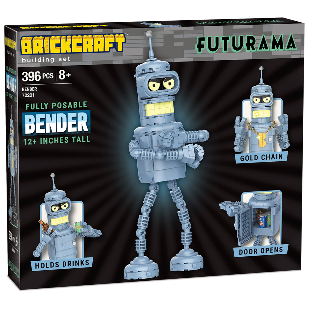 Futurama Bender Brick Building Figure NE33126