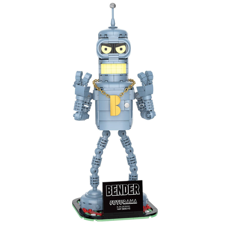 Futurama Bender Brick Building Figure NE33126