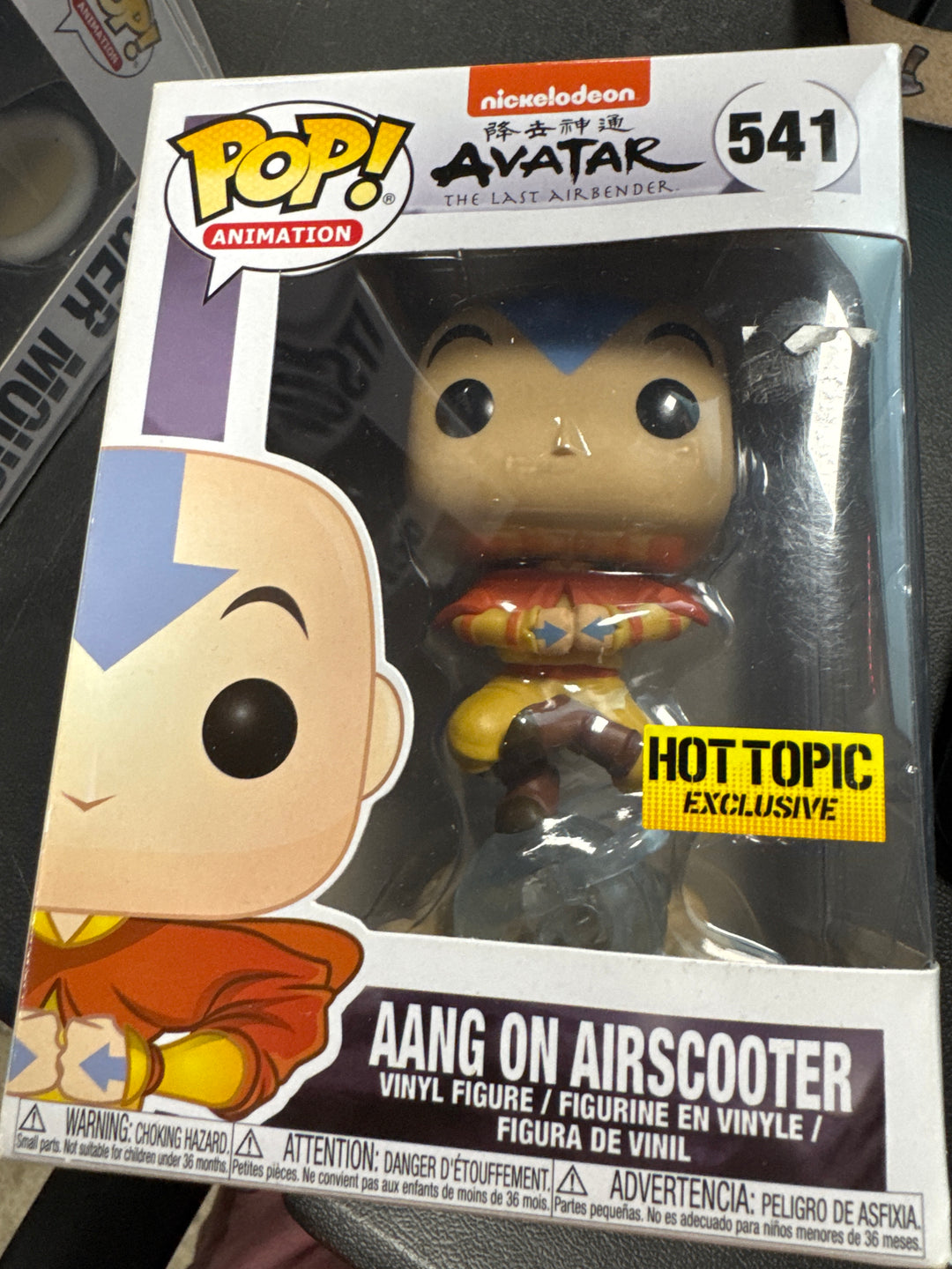 Funko Pop! Aang on Airscooter #541 Hot Topic FP52226