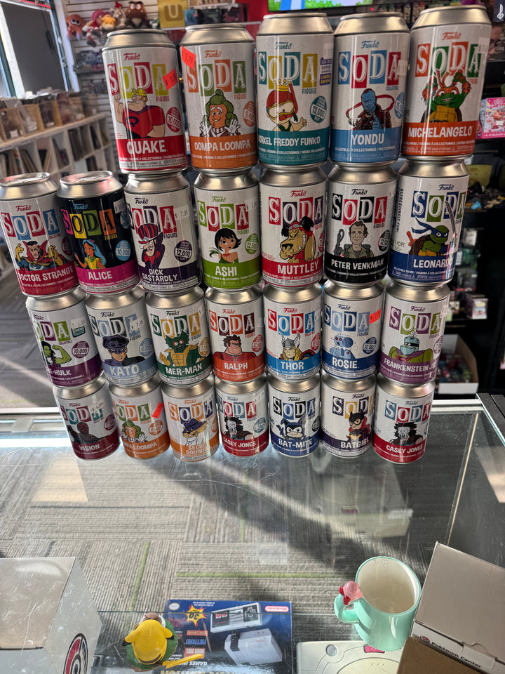 Huge Lot of Funko Sodas 89 Funko Soda Lot See Pictures Pop 22825co