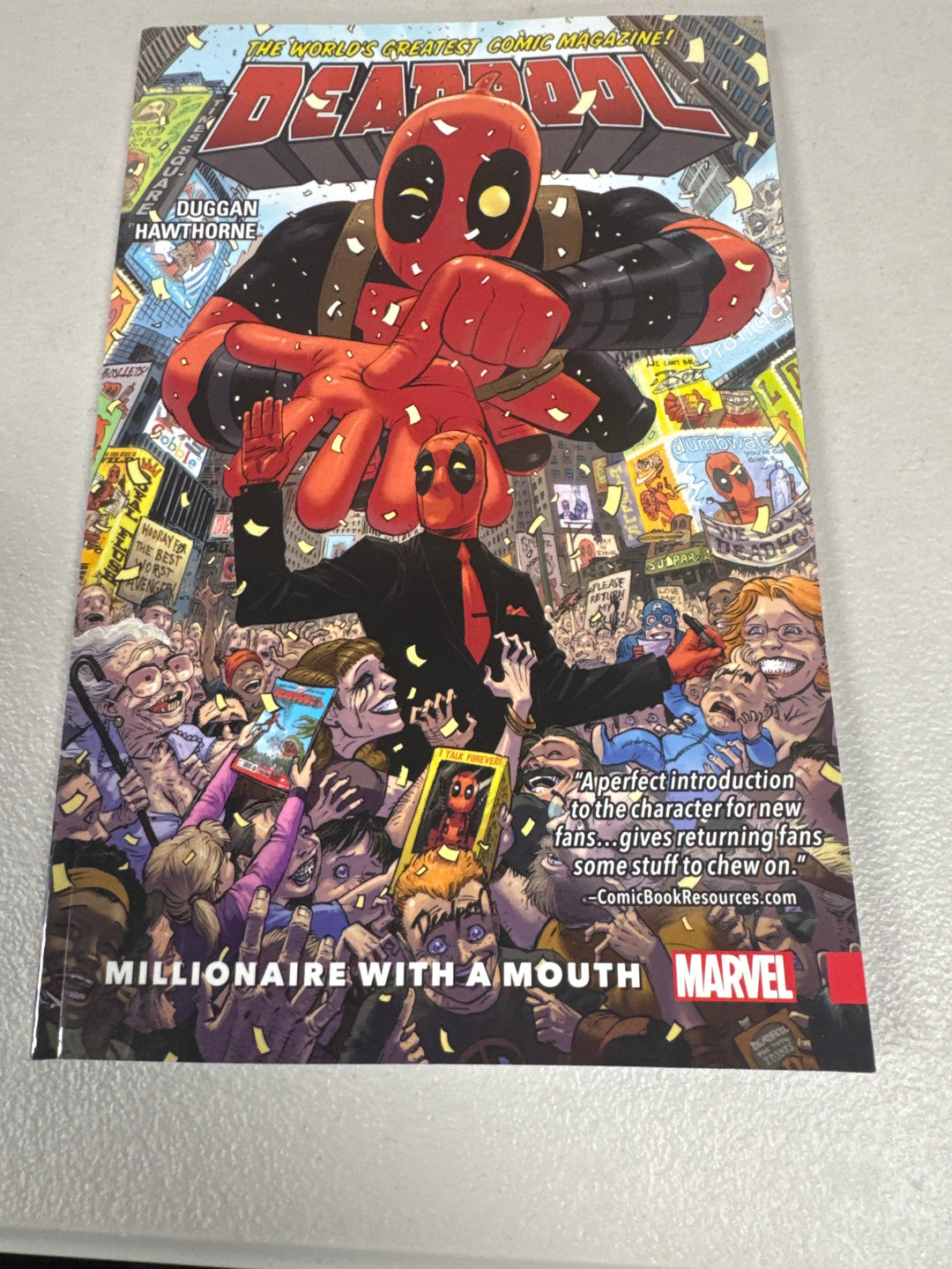 Deadpool World's Greatest Comic: Millionaire With a Mouth Graphic Novel UG10626