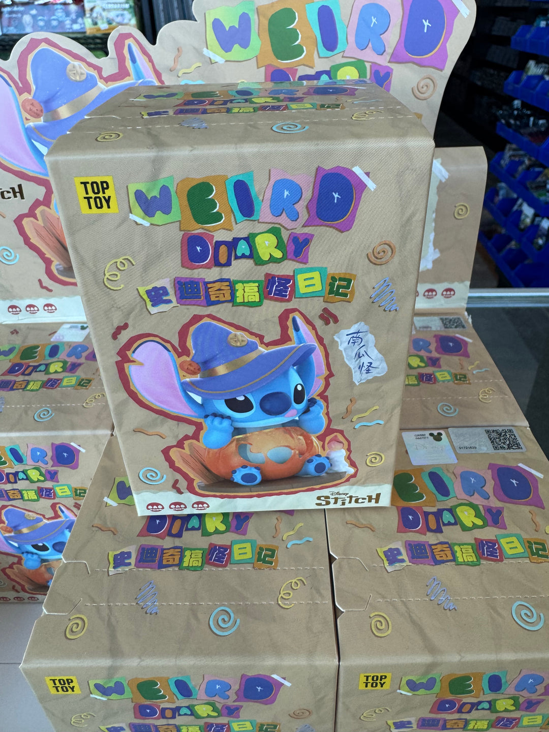 TOP TOY Blind Box - Disney Stitch's Weird Diary Series (1 Blind Box) BB42225