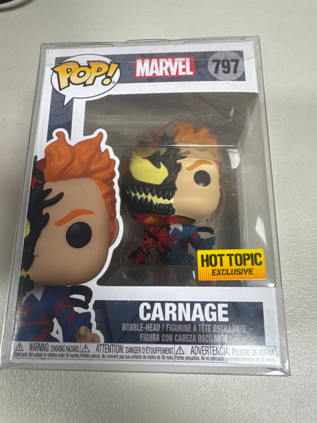 Funko Pop! Carnage #797 Hot Topic Marvel FP72826