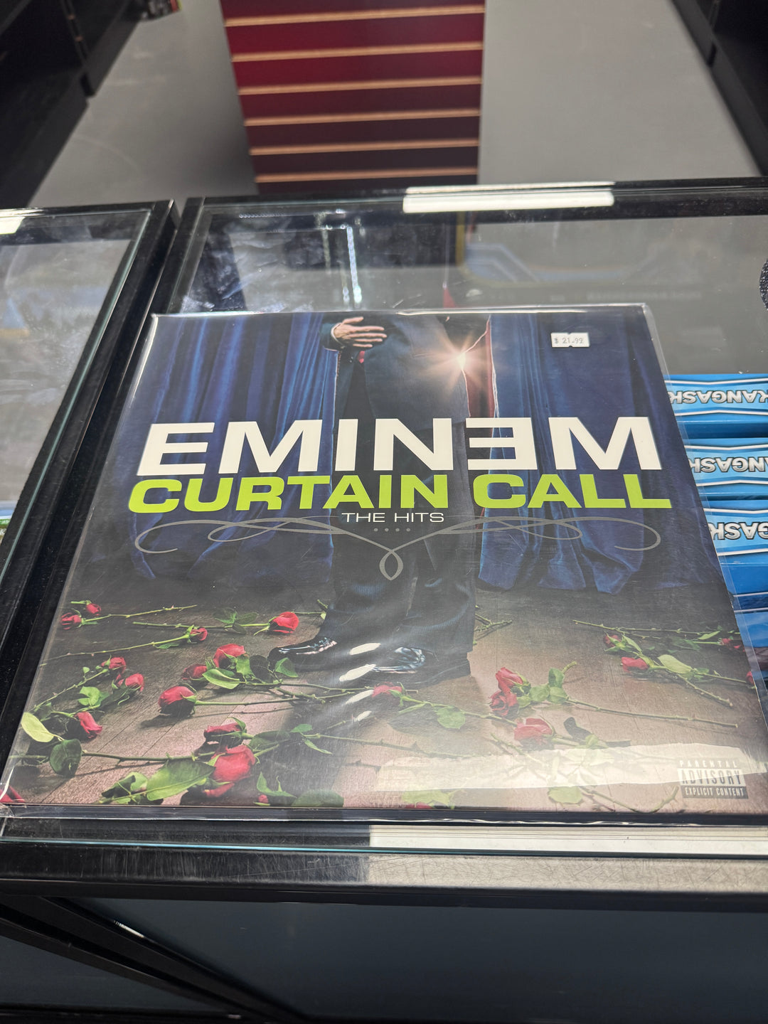 Eminem - Curtain Call The Hits Vinyl Record VG VR42526