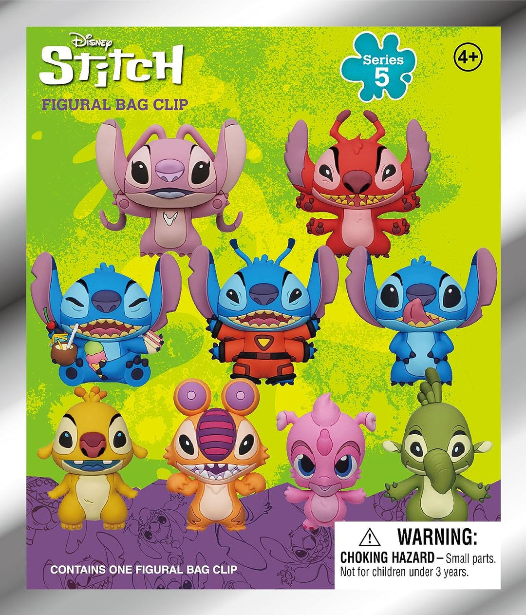 Disney Lilo and Stitch Figural Bag Clip Series 5 Blind Bag