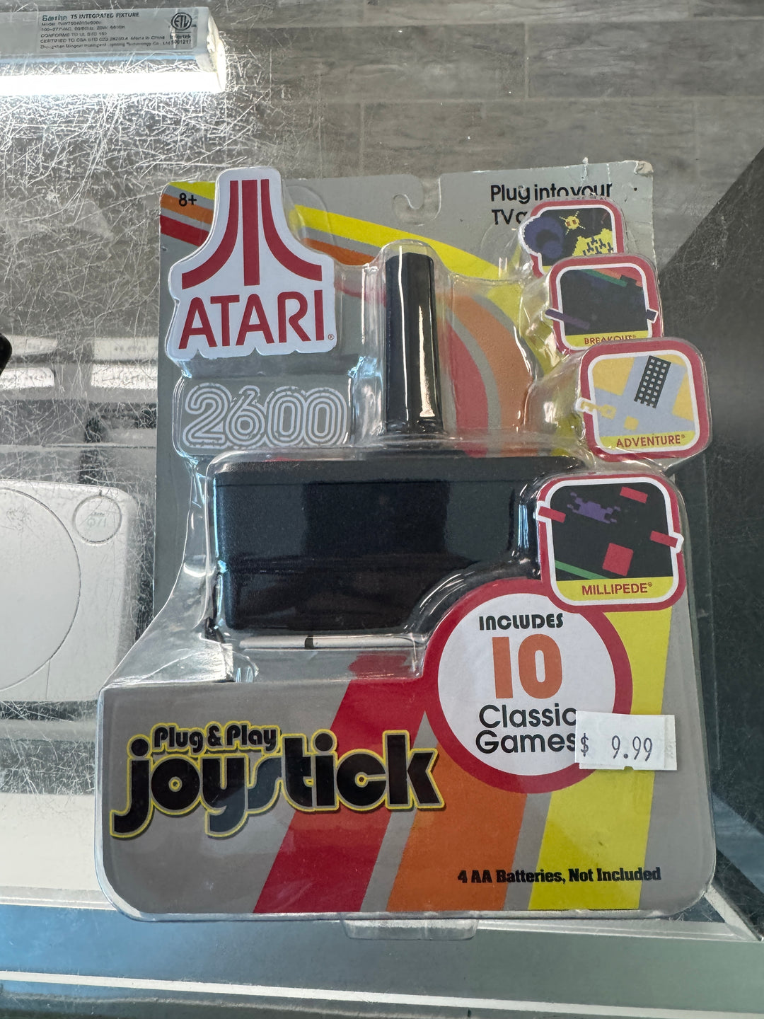 ATARI 2600 Plug & Play Joystick 10-in-1 Classic Arcade Game 2017 MD101725