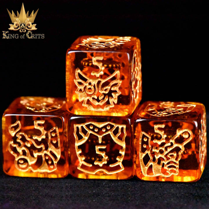King of Crits Ancient Artificer - 11 Dice Set NE4226