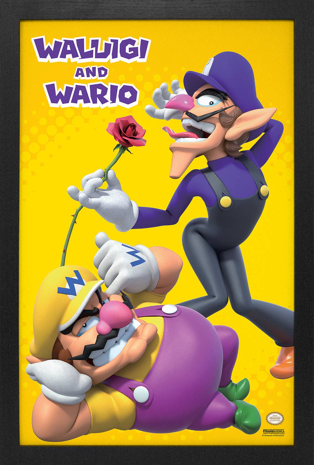 Super Mario Rascals Framed Art Print