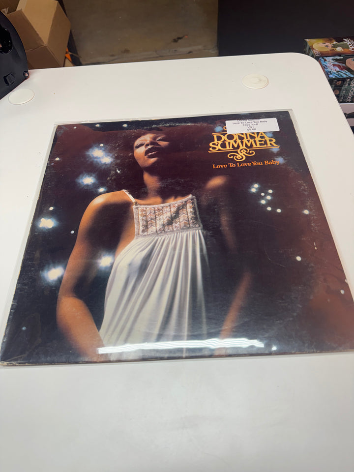 Donna Summer - Love to Love You Baby - (VG Condition) Vinyl Record   VR32326