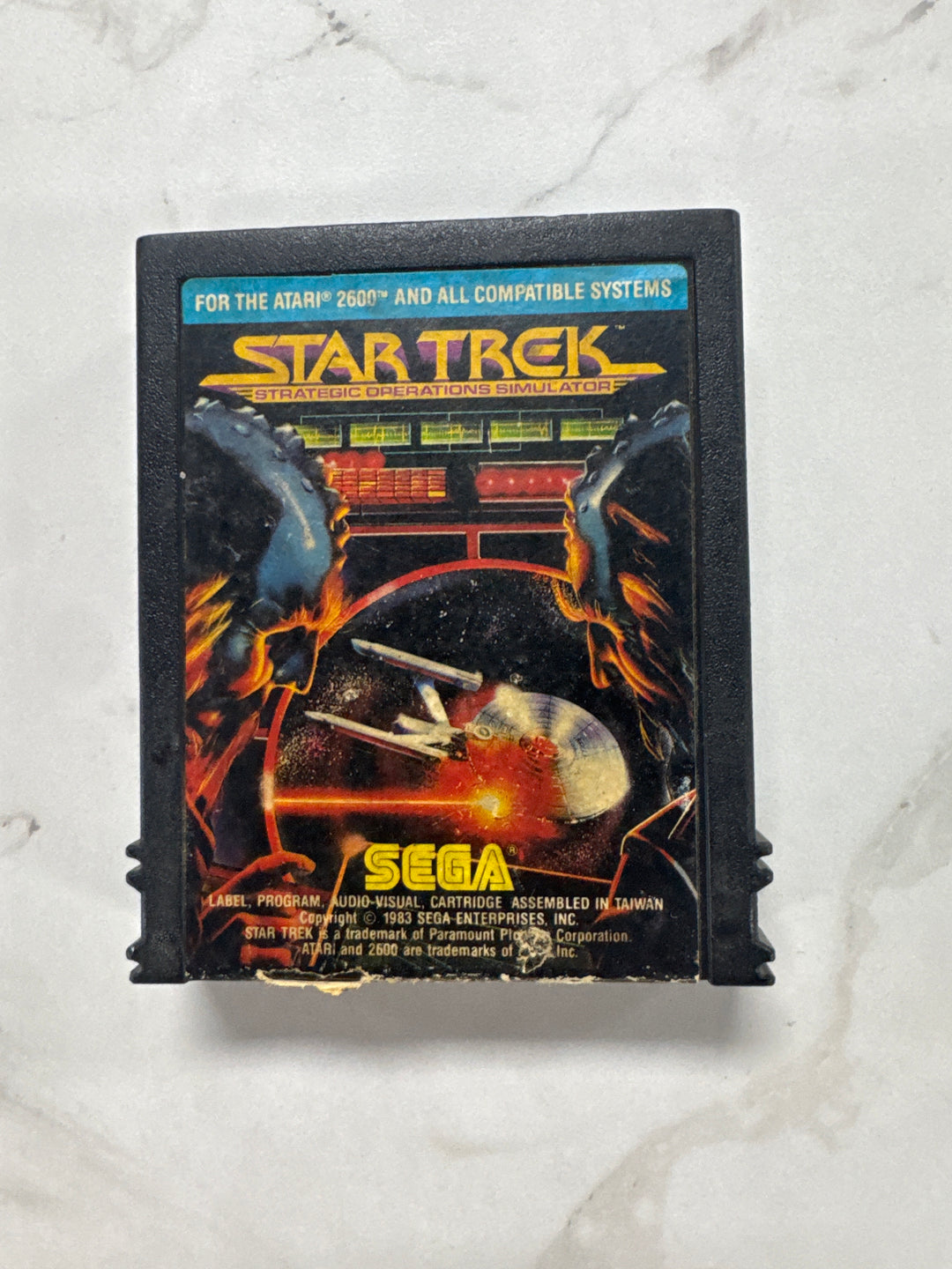 Star Trek Strategic Operations Simulator (Sega) - Atari 2600 AT72026