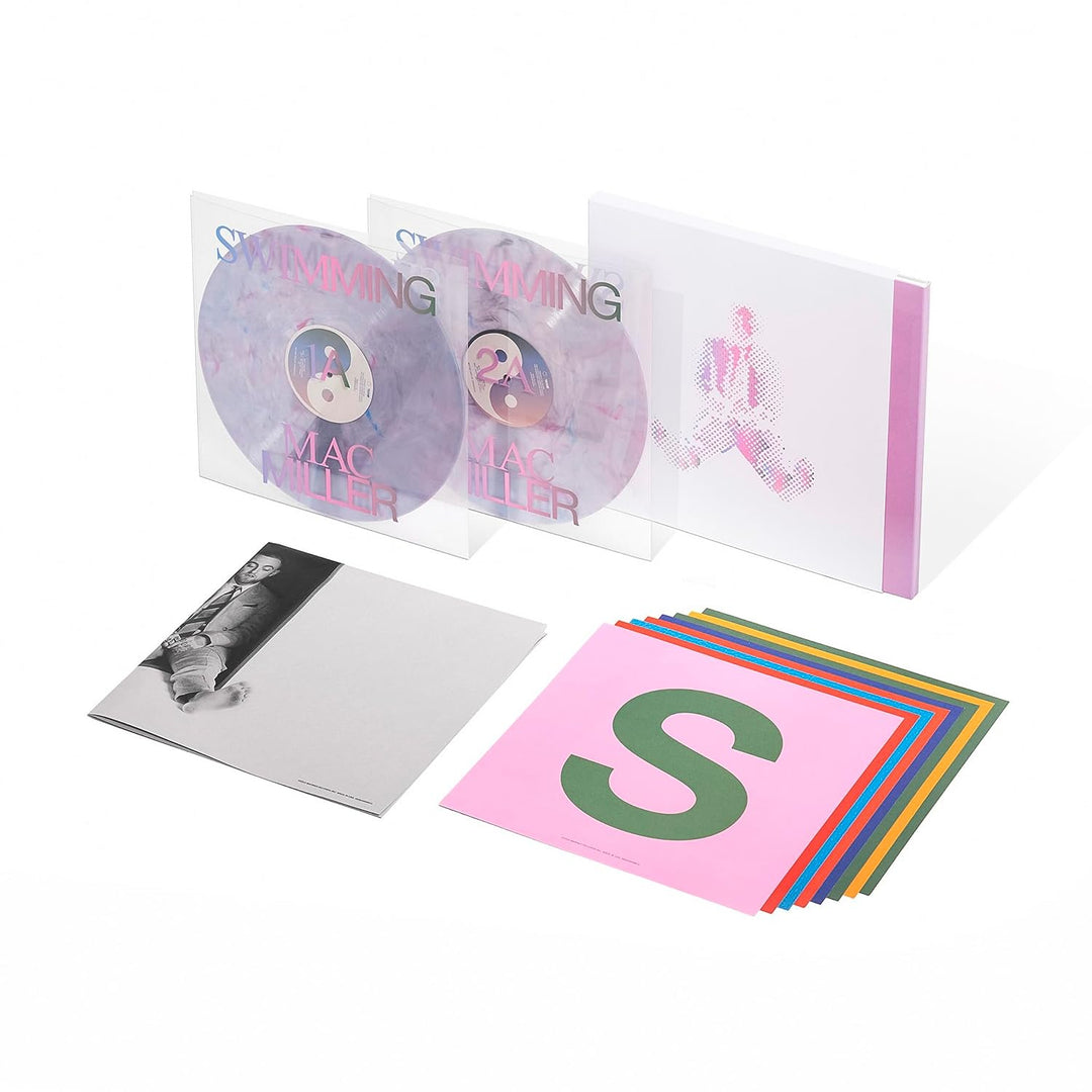 Mac Miller - Swimming [2LP]  (Milky Clear/Hot Pink/Sky Blue  Marble Vinyl) - Vinyl Record NVR52026