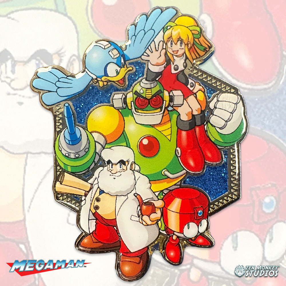 Golden Series 2: Rock's Family - Mega Man Classic Pin NE31826