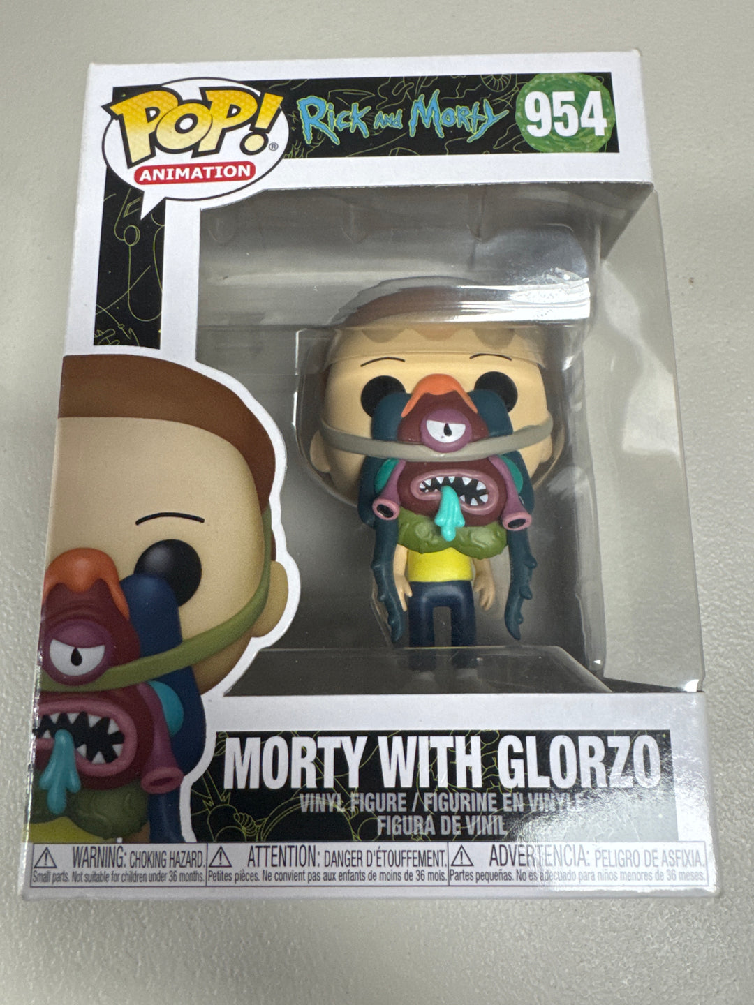 Funko Pop! Morty With Glorzo #954 Rick and Morty FP72126
